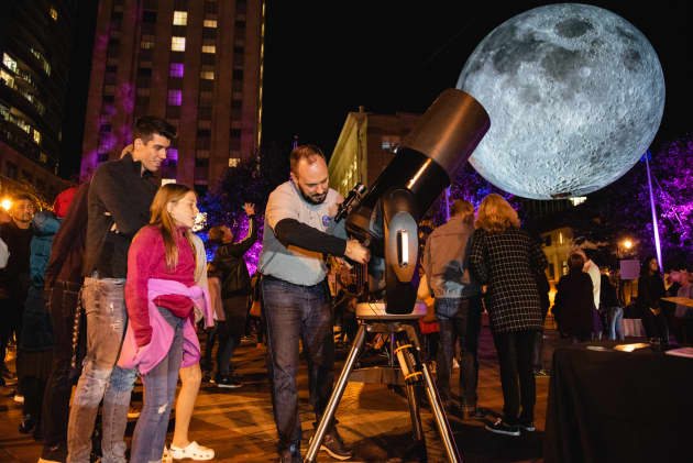 Bull Moon Rising & the Illumination of Historic Parrish Street