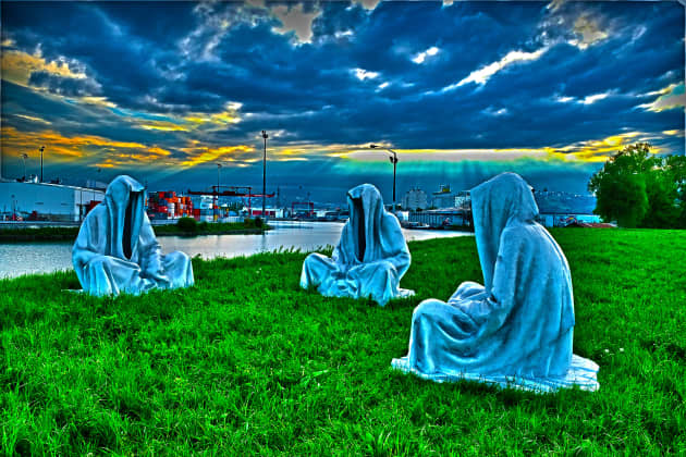 Guardians of Time Statues