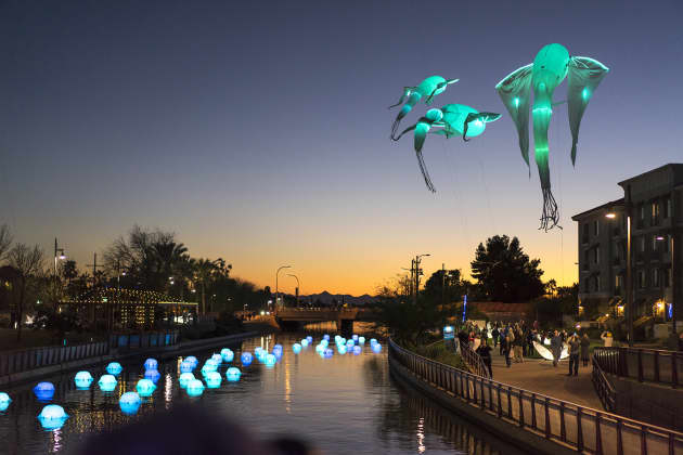 Les Luminéoles and Lentille d’eau