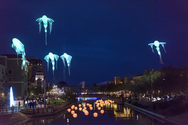 Les Luminéoles and Lentille d’eau