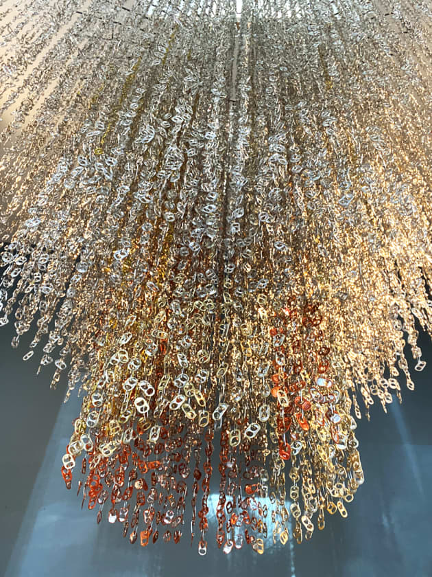Suspended Kinetic Can-tab Artwork