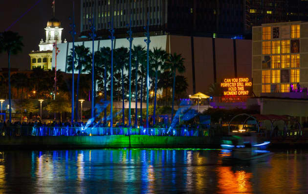Up Lit: An Installation for Lights On Tampa 2015