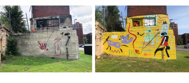 Tyler Village Murals