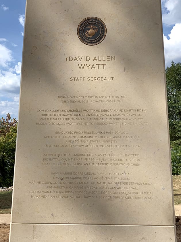 Wreath of Honor, Fallen Five Memorial