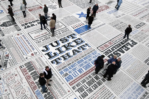 The Comedy Carpet