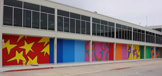 Tulsa International Airport Wall Mural