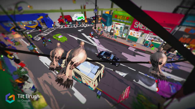 A Bronx Virtual Reality Painting