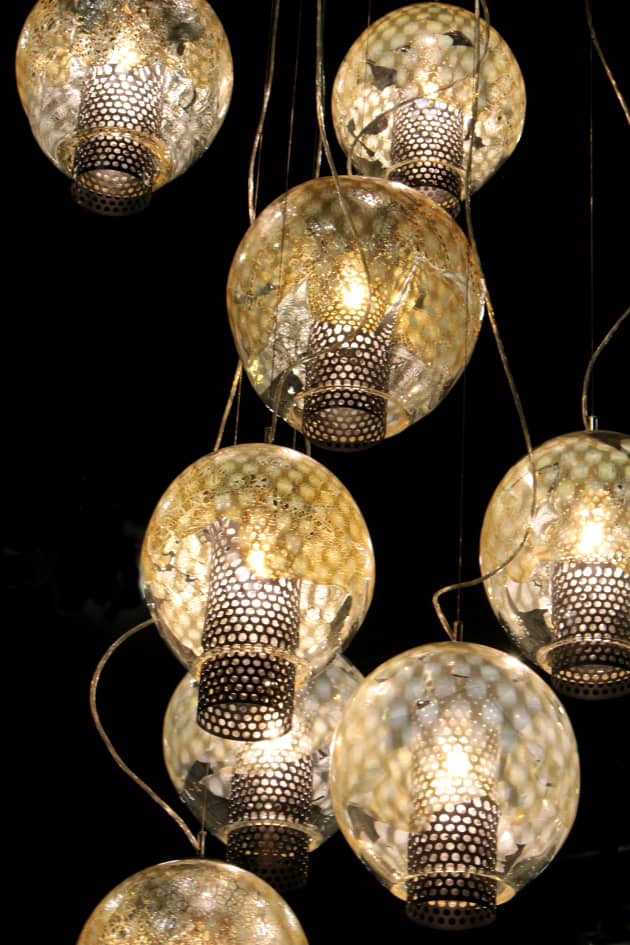 Galaxia : Blown Glass Chandelier