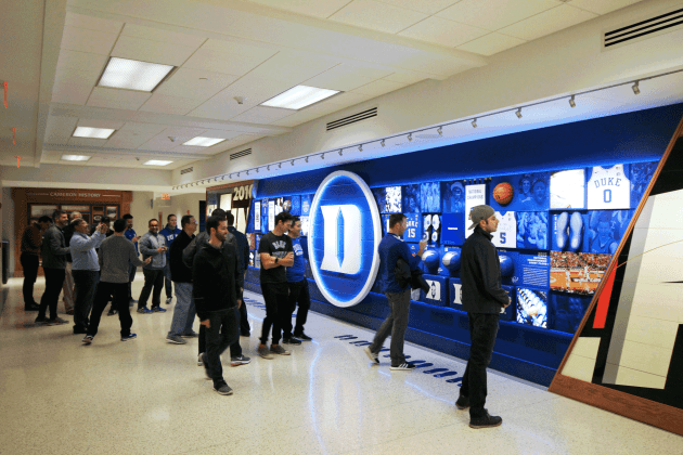 Duke Basketball – Cameron Crazies Wall