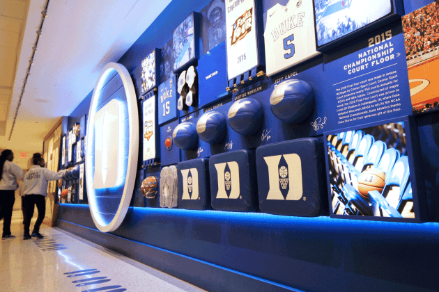 Duke Basketball – Cameron Crazies Wall