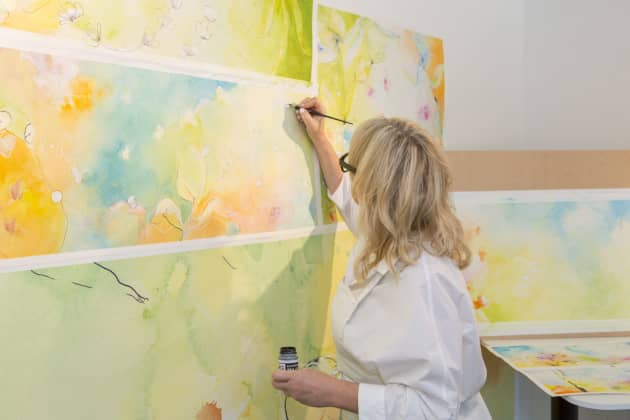 Healthcare Watercolor Wallpaper