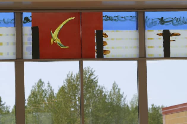 South Entrance Clerestory, New Dimond High School, Anchorage, AK