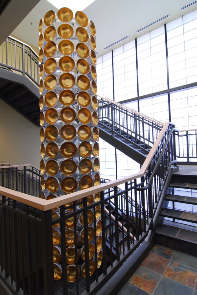 Gilded Bowl Column