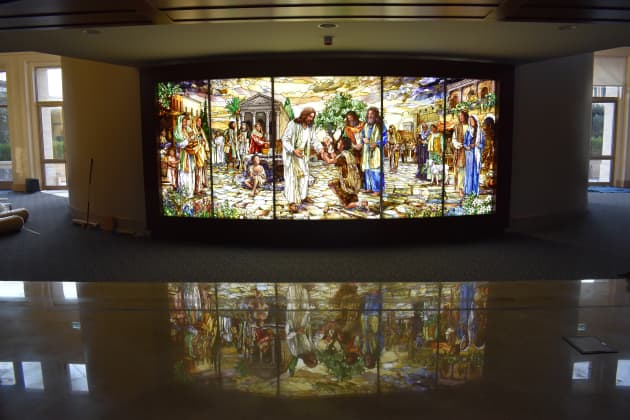 Rome, Italy Visitors Center Window
