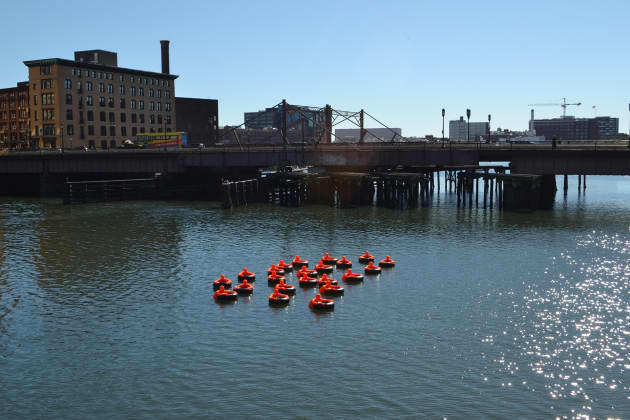 SOS (Safety Orange Swimmers)