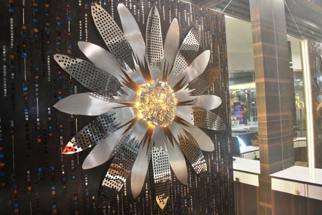 Nature With Metal stain glass