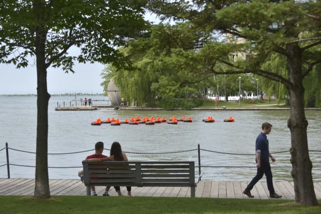 SOS (Safety Orange Swimmers)