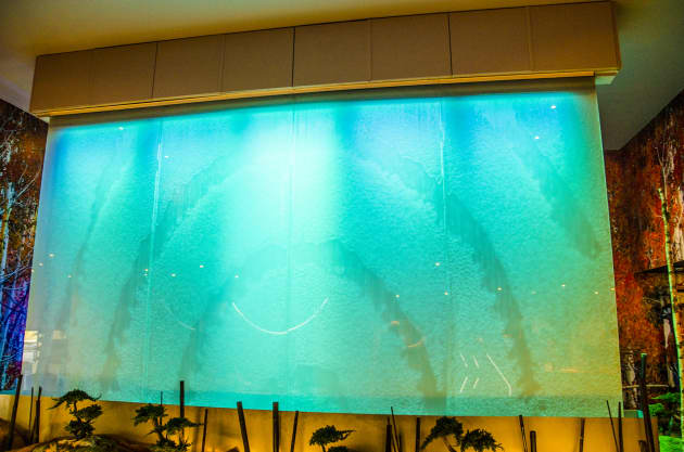 Digital Water Mural at Casino Madrid