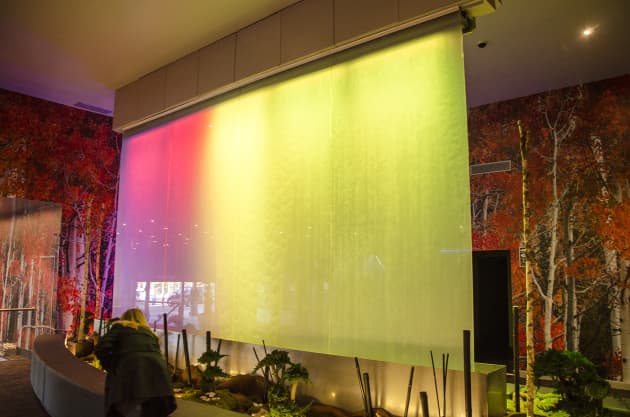 Digital Water Mural at Casino Madrid