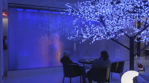 Digital Water Mural at Hotel Francisco I