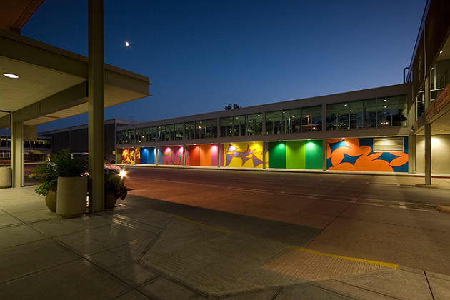 Tulsa International Airport Wall Mural