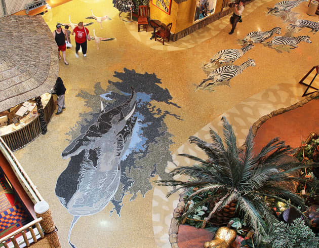 Kalahari Resort Lobby Floor