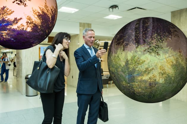 Daydreams: An Augmented Reality Art Installation