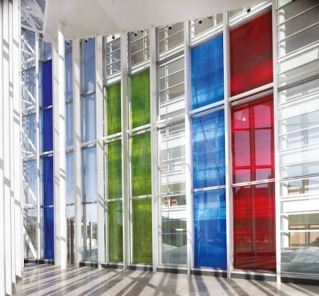 Three Columns at Robert H. Jackson U.S. Courthouse