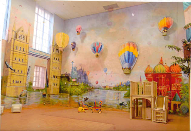 Daycare center murals of the world