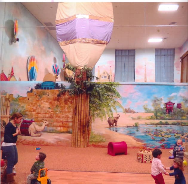 Daycare center murals of the world