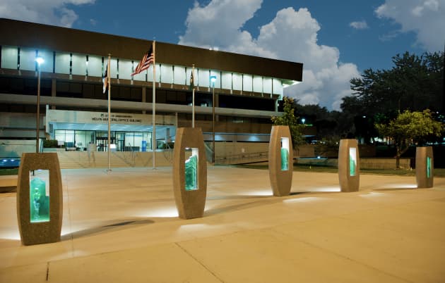 Five Hearths – Municipal Building Bollards