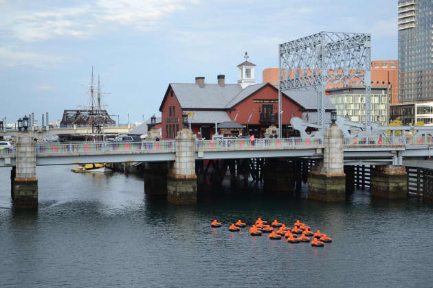 SOS (Safety Orange Swimmers)
