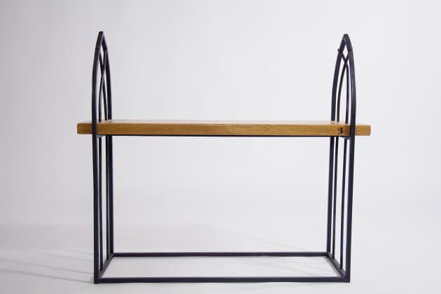 Wrought Iron Bench "Gothic"
