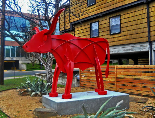 Giant Red Bull