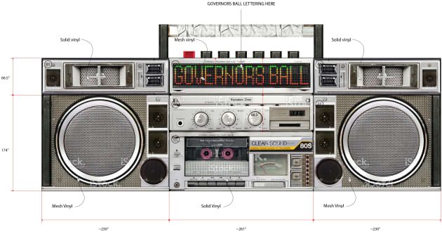 Governor’s Ball Boombox