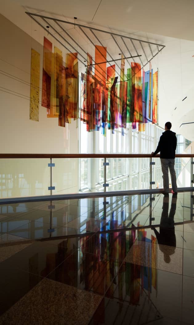 Aerial Glass Sculptures
