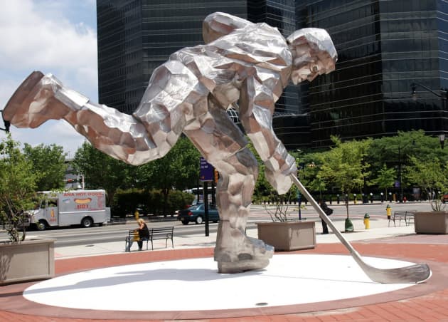 New Jersey Devils Sculpture