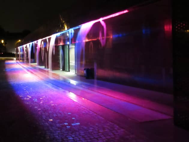 Digital Water Wall at Hydropolis