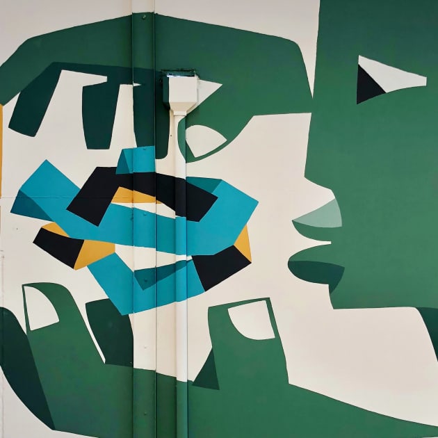 Ice Blocks Mural