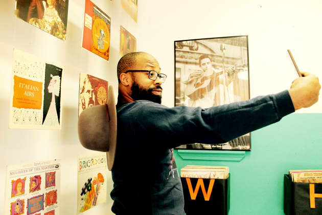 Pop-Up Community Record Shop Listening Room