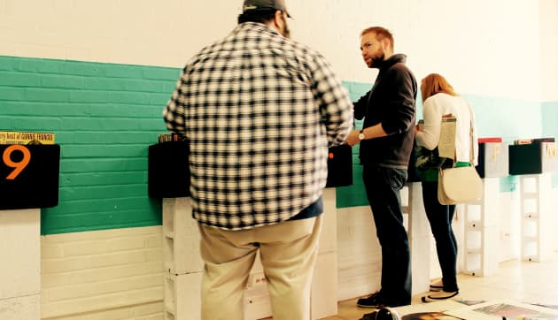 Pop-Up Community Record Shop Listening Room