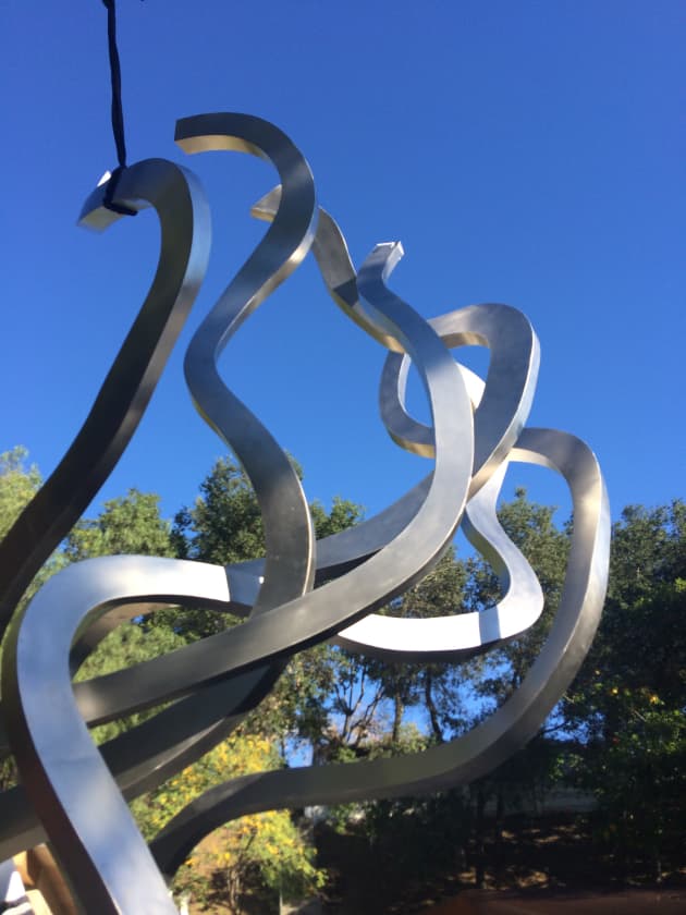 Untitled (Vertical Twisting Elements)