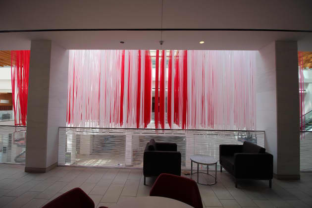 Canadian Flag Art Installation, Toronto