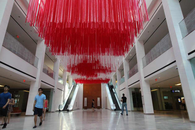 Canadian Flag Art Installation, Toronto