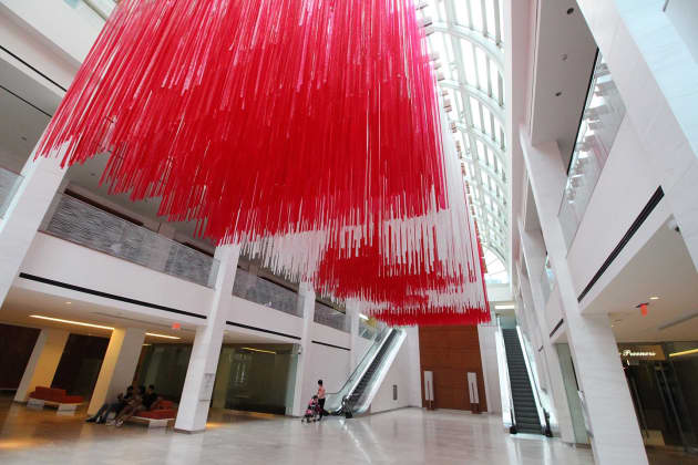 Canadian Flag Art Installation, Toronto