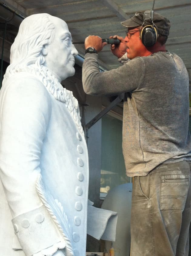 J.Gutenberg B.Franklin