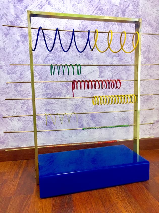 Mollofono, mobile sculpture of the sound
