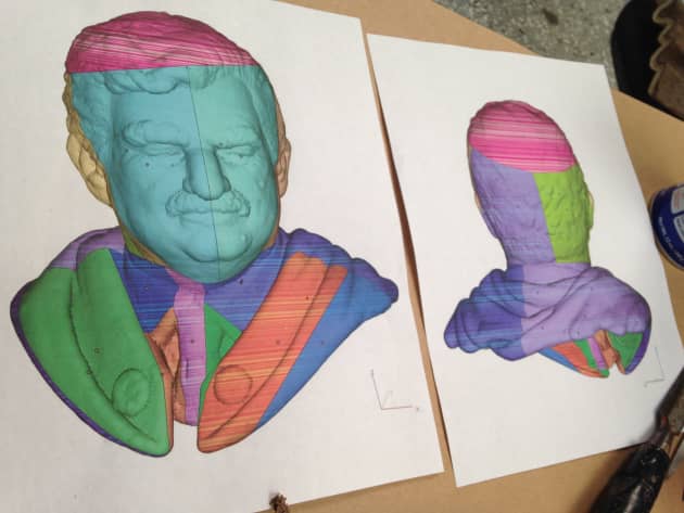 Rafik Hariri Bust