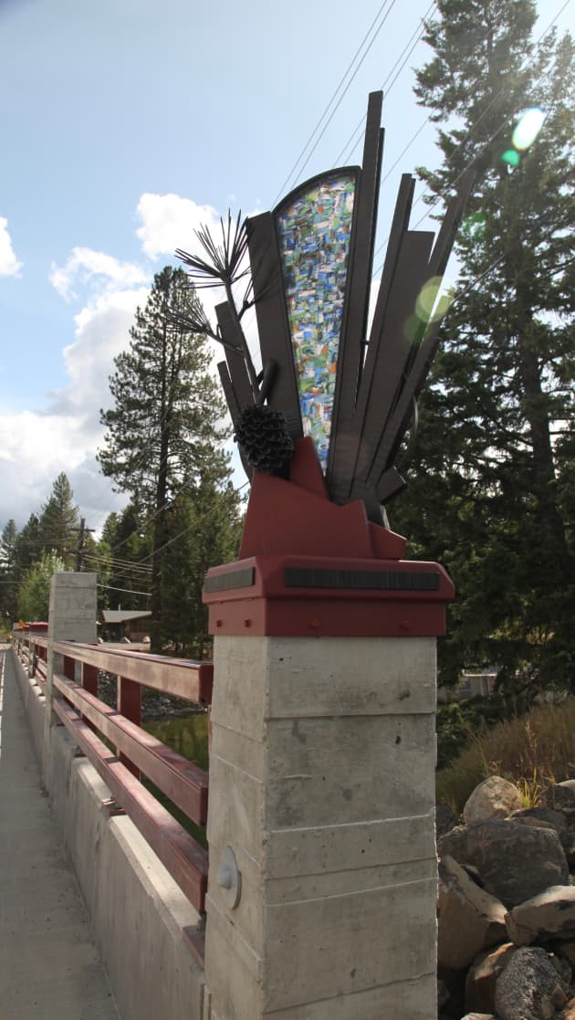 Lardo Bridge Public Art