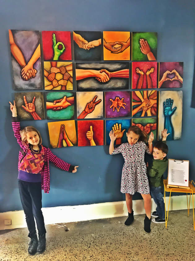 Handala, a Mandala of Hands